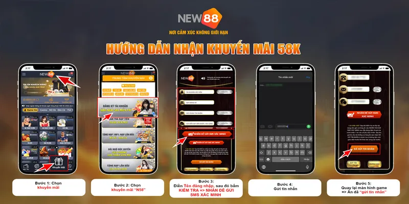 Đăng ký tài khoản NEW88 nhận quà cực cuốn